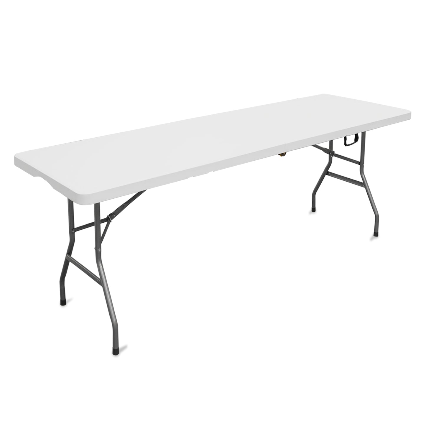 8 Foot Rectangular Folding Table White