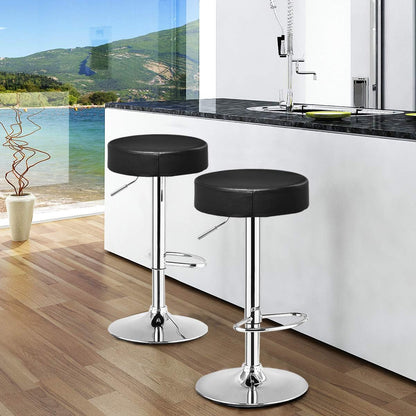 Padded Swivel Bar Stool (Pack of 2)