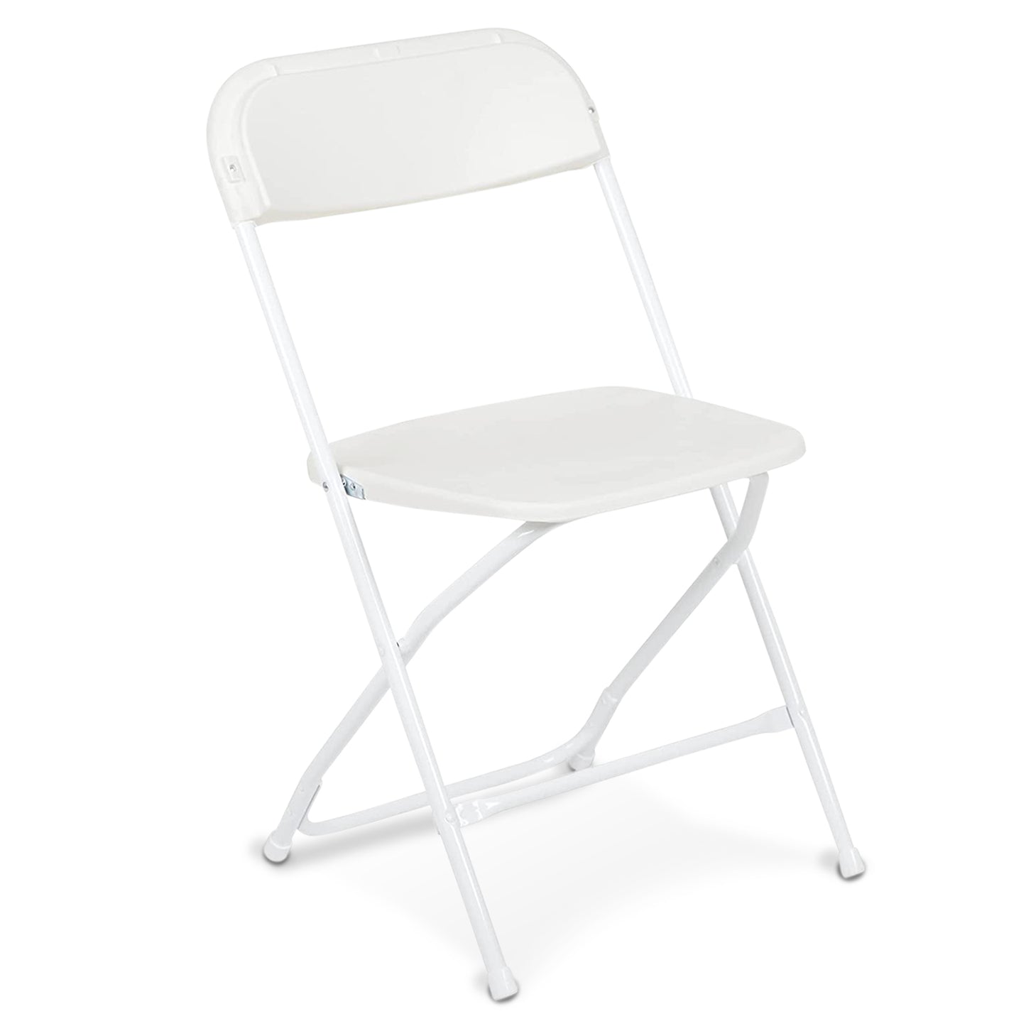 10 Pack Plastic Folding Chairs White