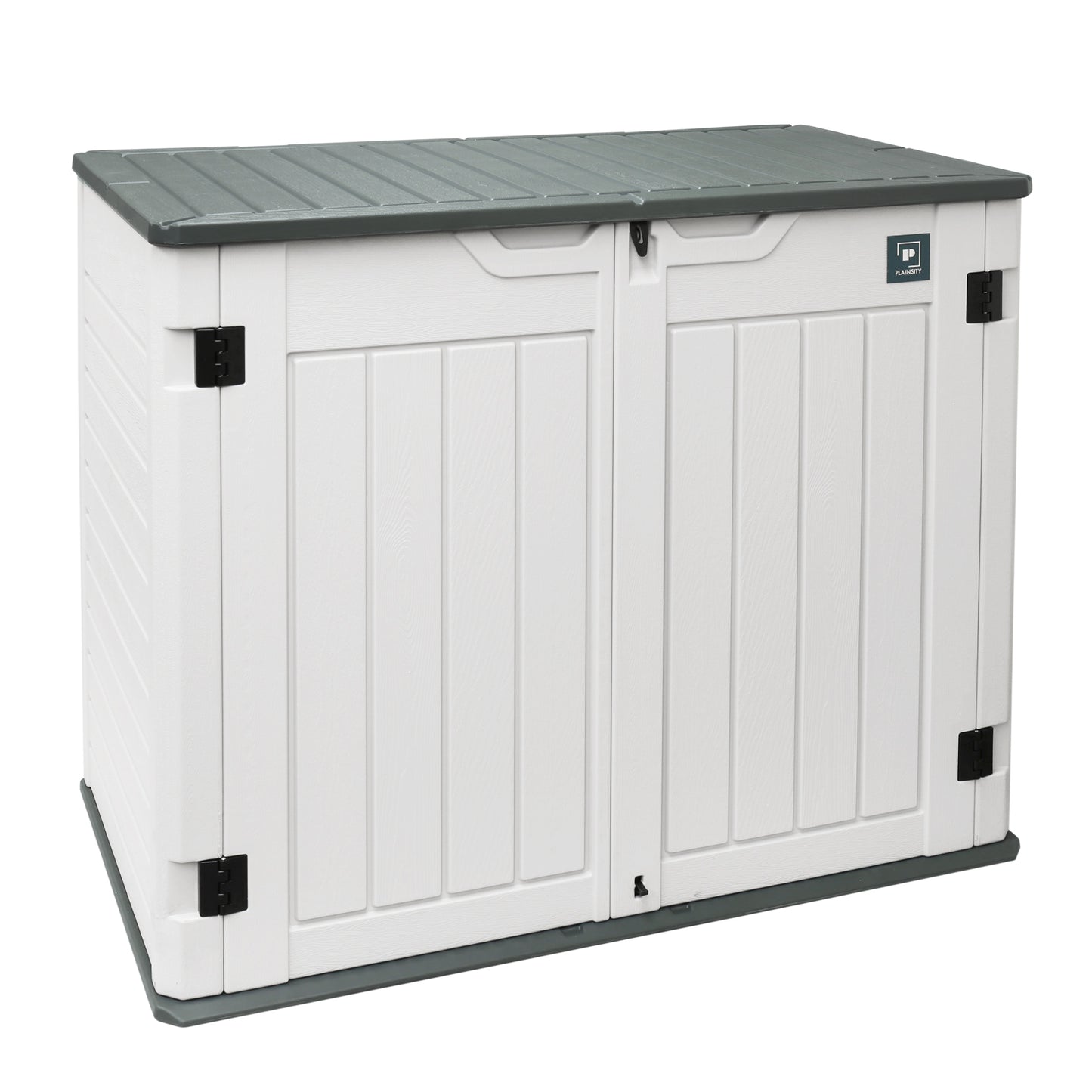 35 cu ft Outdoor Resin Storage Shed White