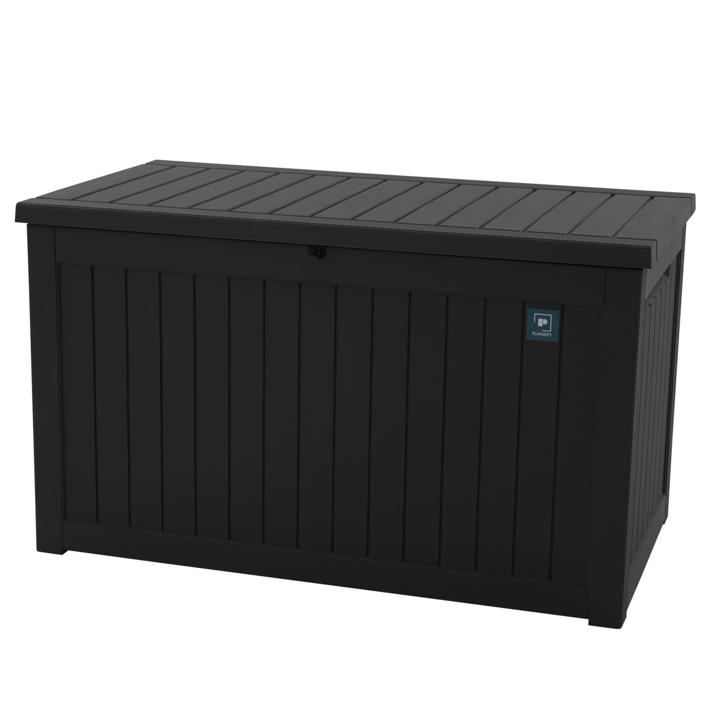 230 Gallon Outdoor Storage Deck Box Black