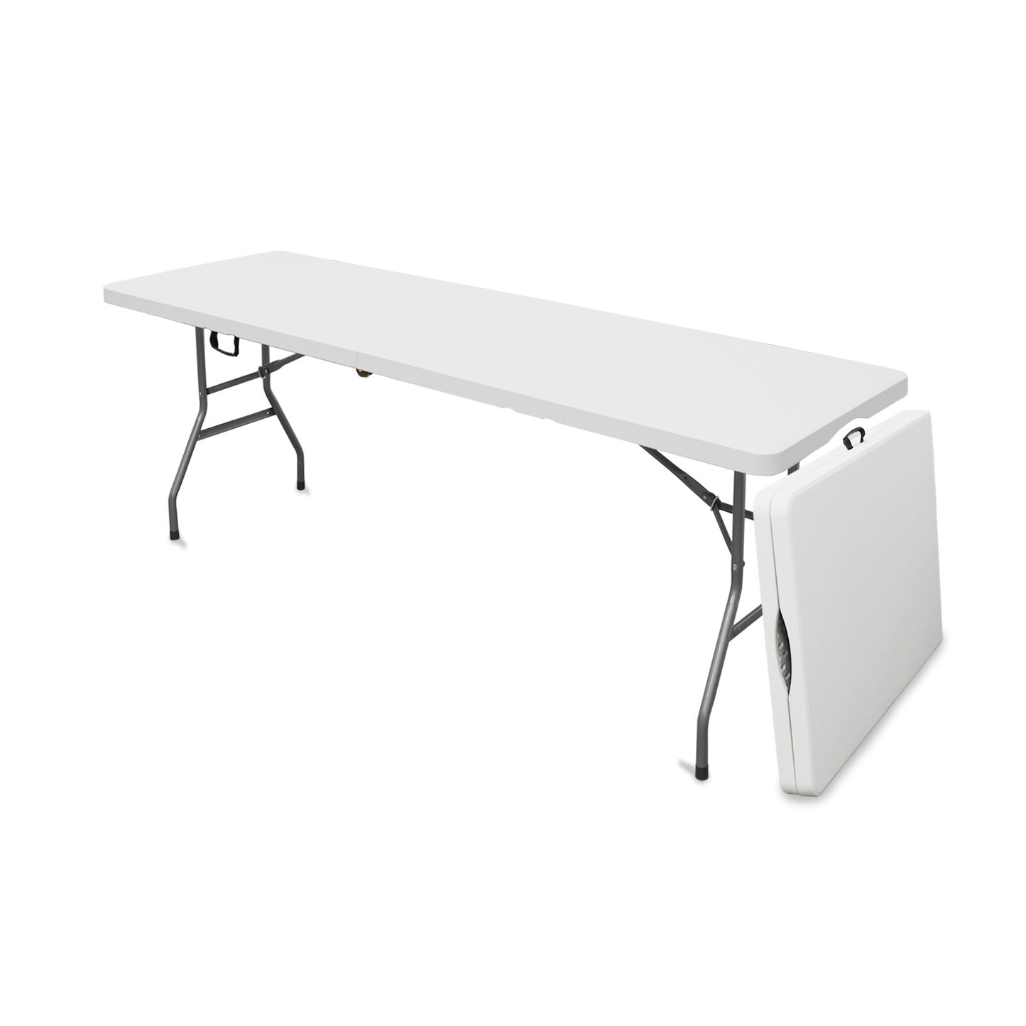 6 Foot Rectangular Folding Table White